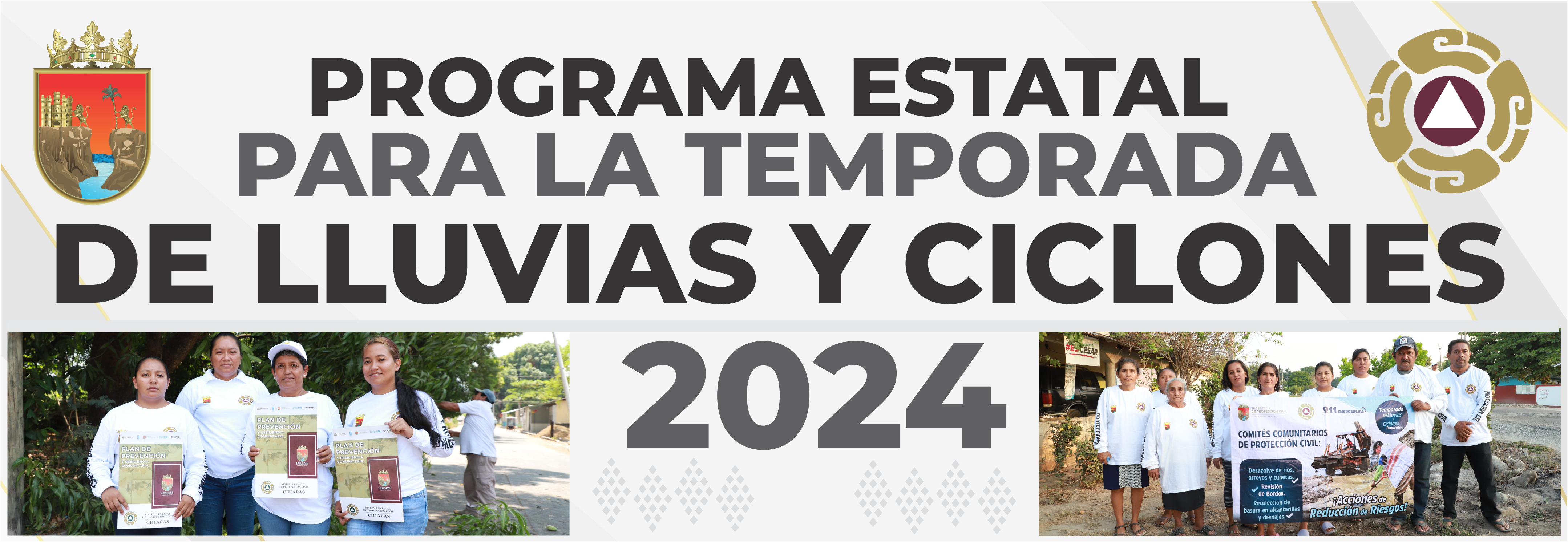 Programa de Lluvias y Ciclones 2024